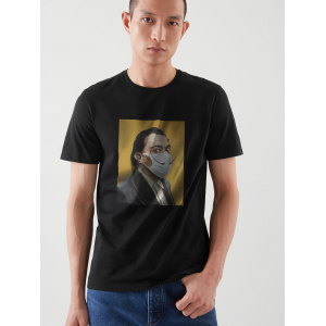 Tricou Salvador Dali într-o mască